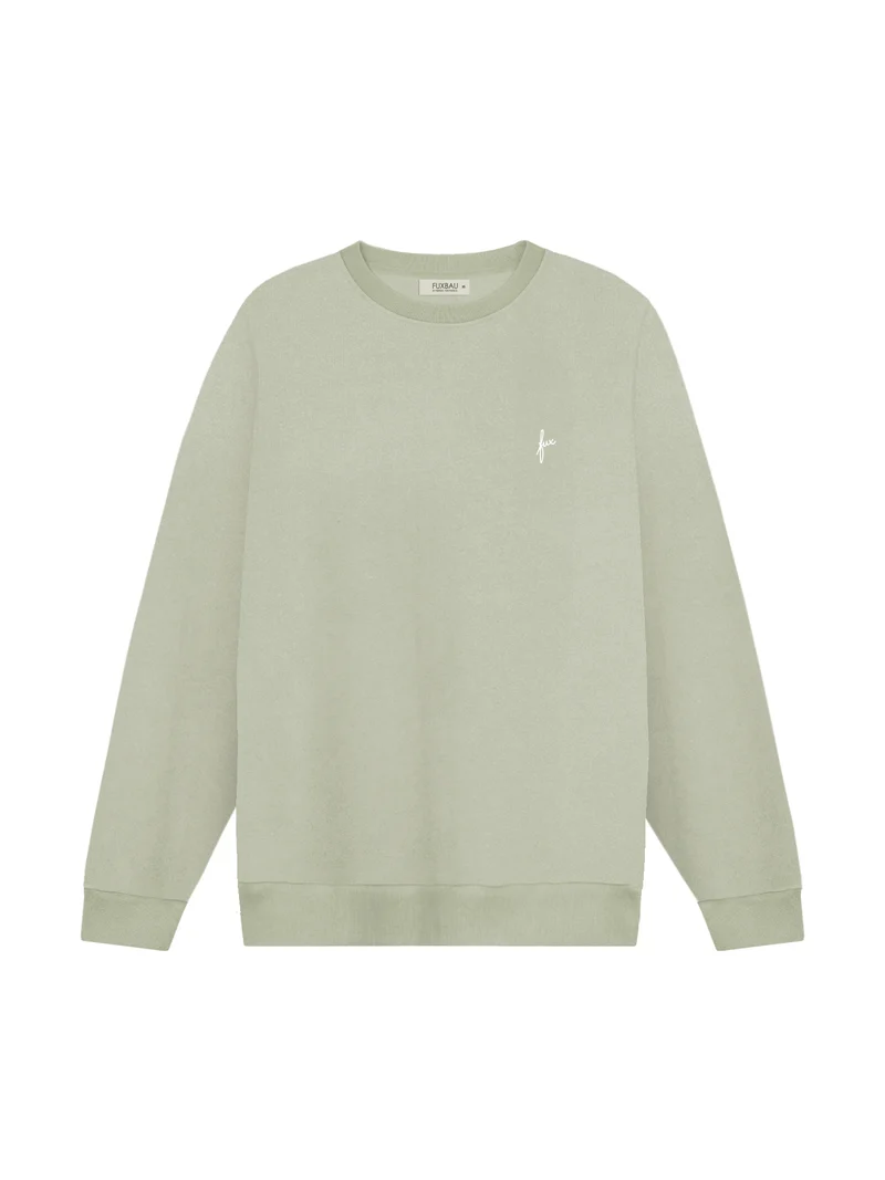 Männer fux Pullover - seegrün