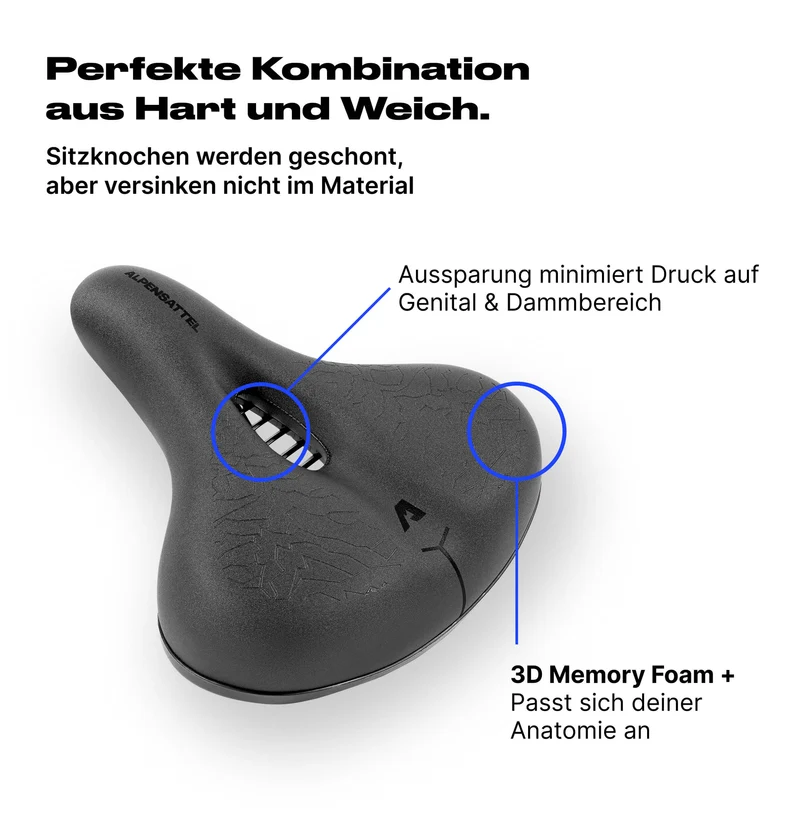 Alpensattel 3.0 Komfort+
