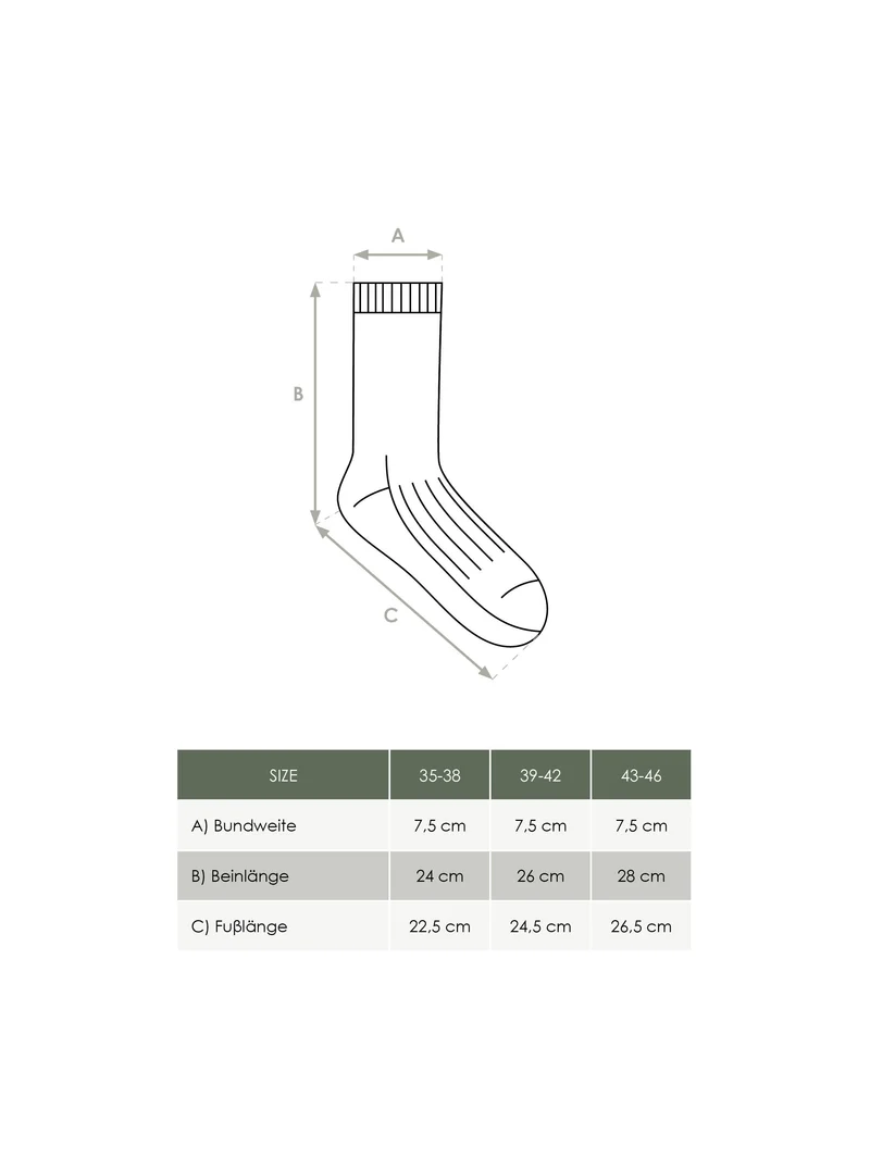 Basic Socken - schwarz