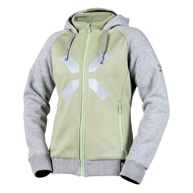 Rapid 1.0 WMS Hoodie - hellgrün-cool grey