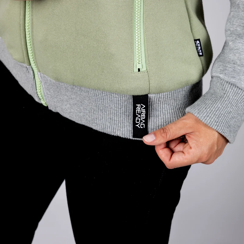 Rapid 1.0 WMS Hoodie - hellgrün-cool grey