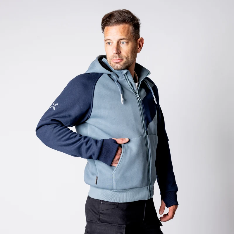 Rapid 1.0 Hoodie - dunkelblau-blau grau