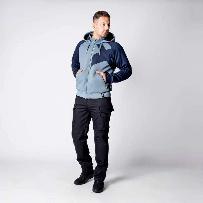 Rapid 1.0 Hoodie - dunkelblau-blau grau