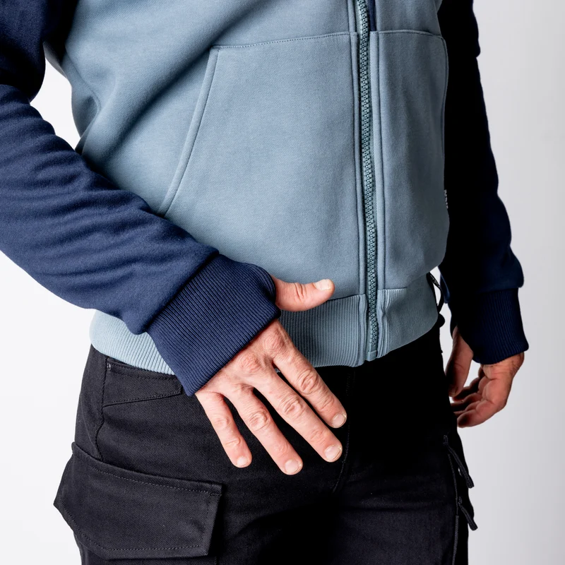Rapid 1.0 Hoodie - dunkelblau-blau grau