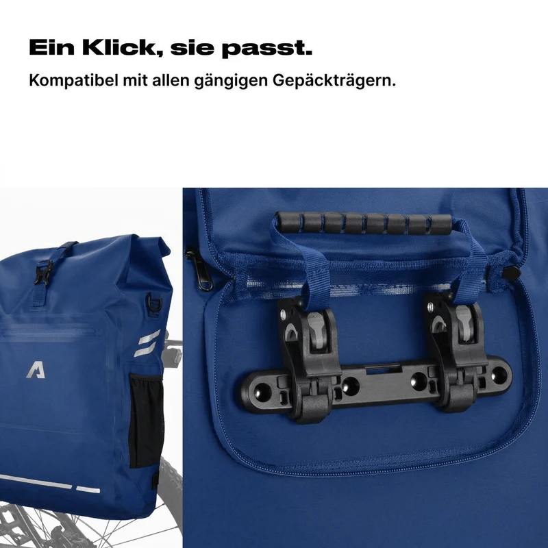 Alpensattel 3 in 1 Fahrradtasche