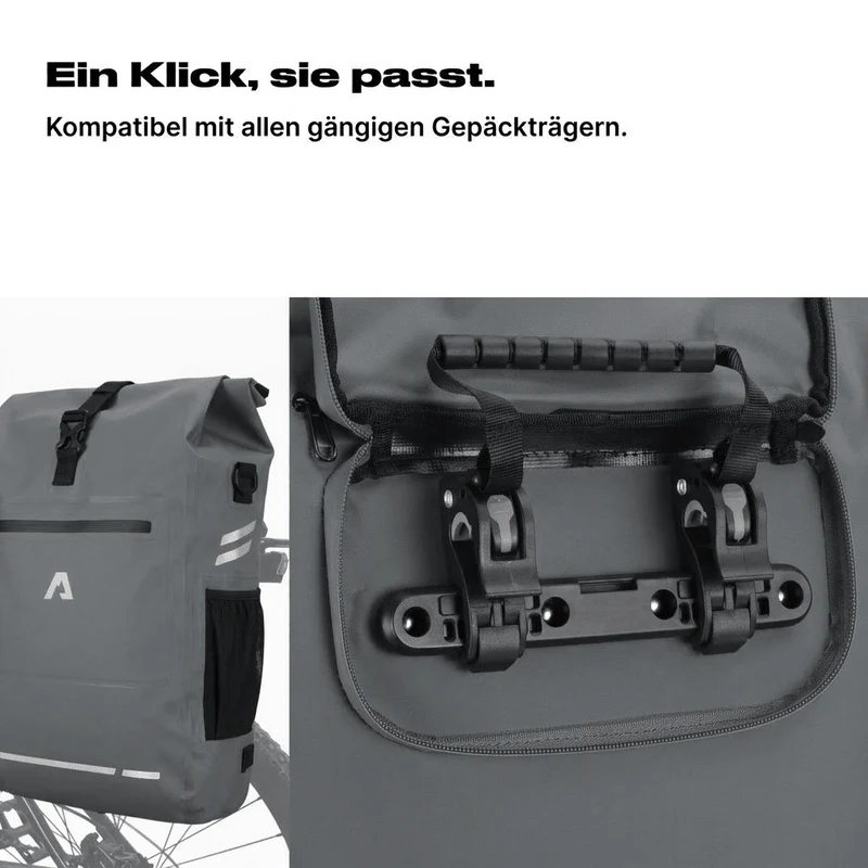 Alpensattel 3 in 1 Fahrradtasche