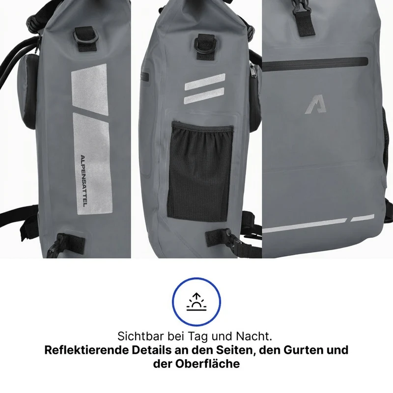 Alpensattel 3 in 1 Fahrradtasche