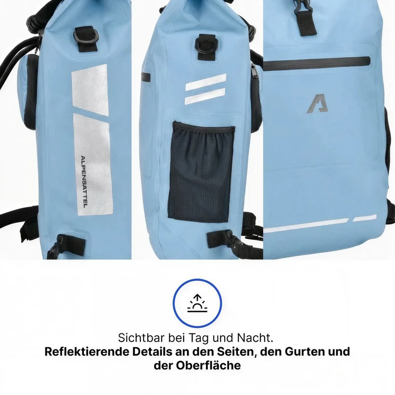 Alpensattel 3 in 1 Fahrradtasche