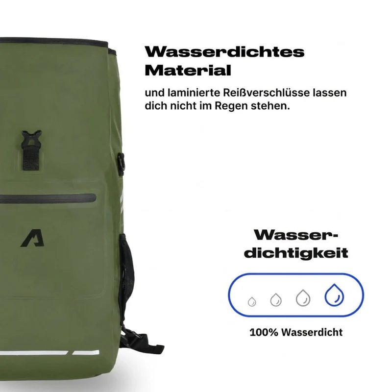 Alpensattel 3 in 1 Fahrradtasche