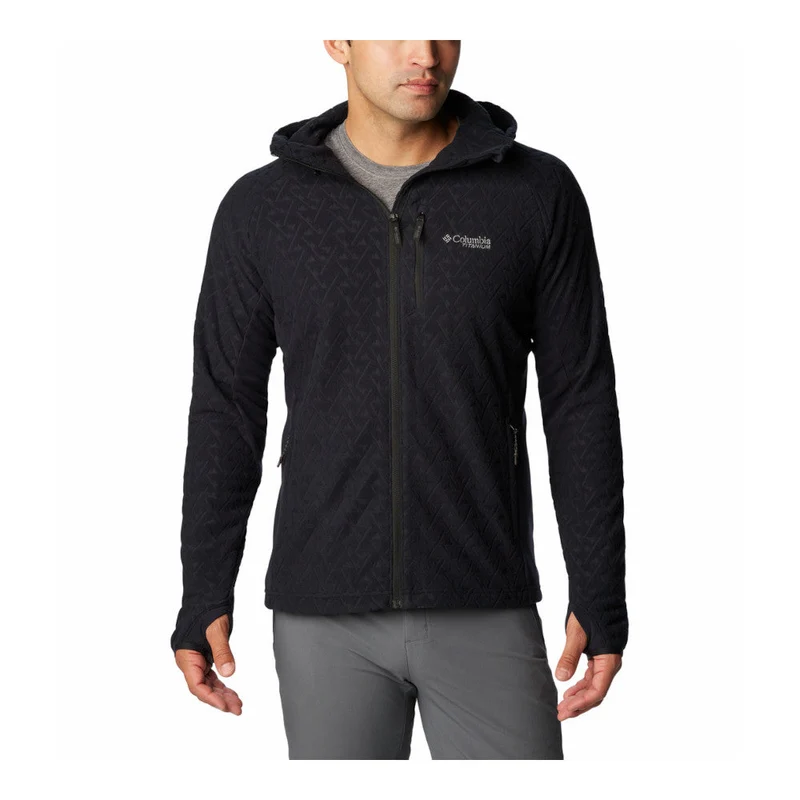 Columbia - Titan Pass 3.0 Herren Fleece mit Kapuze Schwarz
