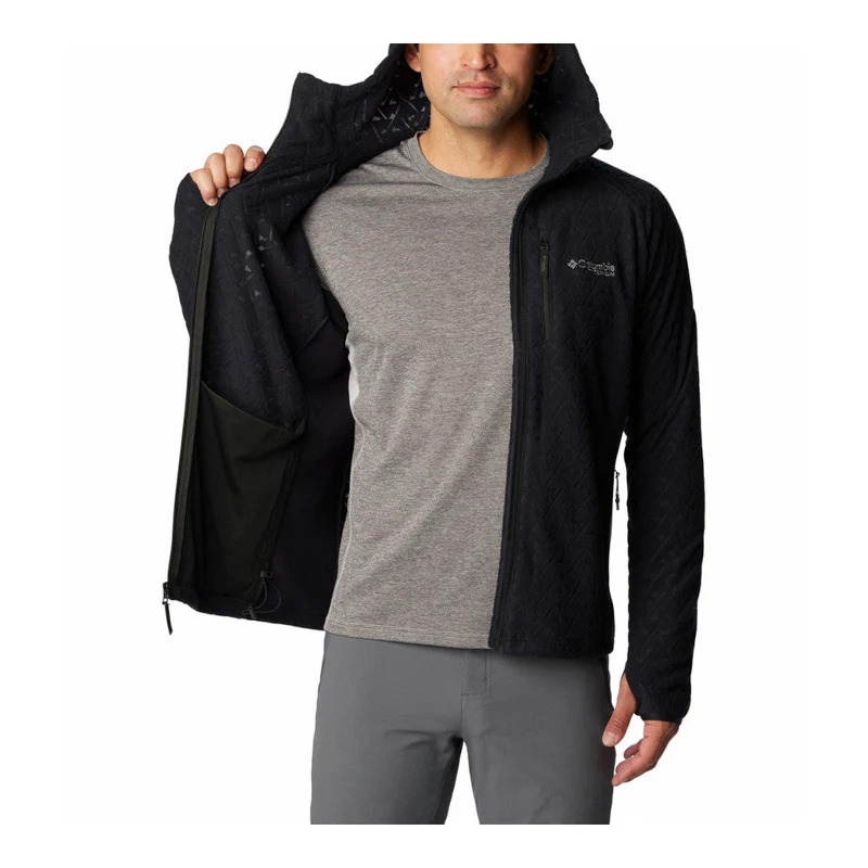 Columbia - Titan Pass 3.0 Herren Fleece mit Kapuze Schwarz