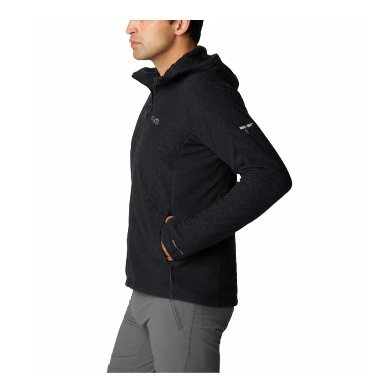 Columbia - Titan Pass 3.0 Herren Fleece mit Kapuze Schwarz