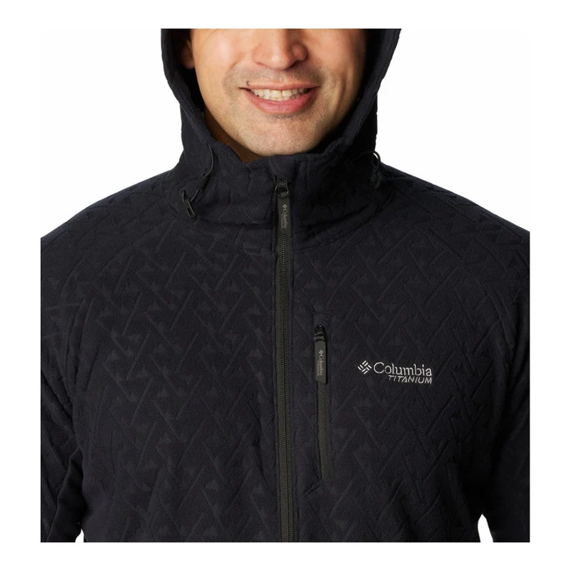 Columbia - Titan Pass 3.0 Herren Fleece mit Kapuze Schwarz