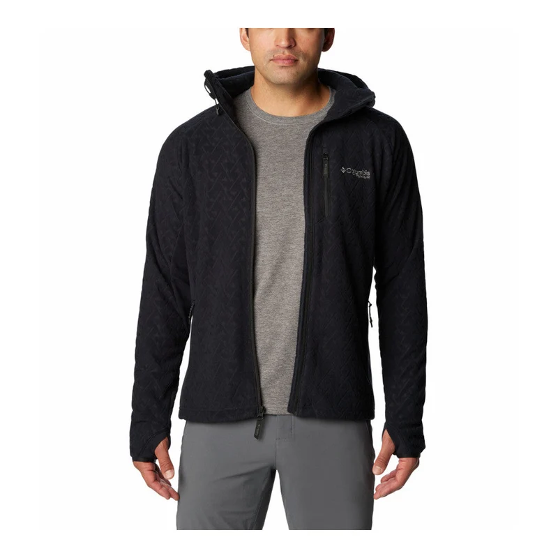 Columbia - Titan Pass 3.0 Herren Fleece mit Kapuze Schwarz