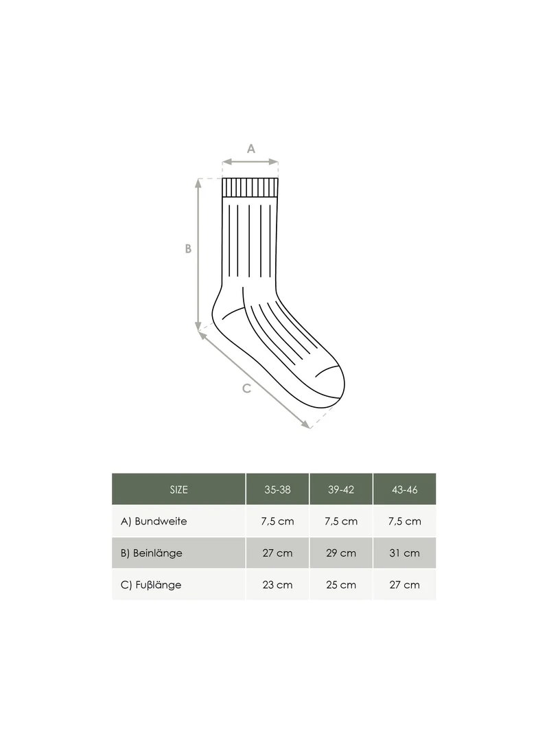 Wollsocken - navy
