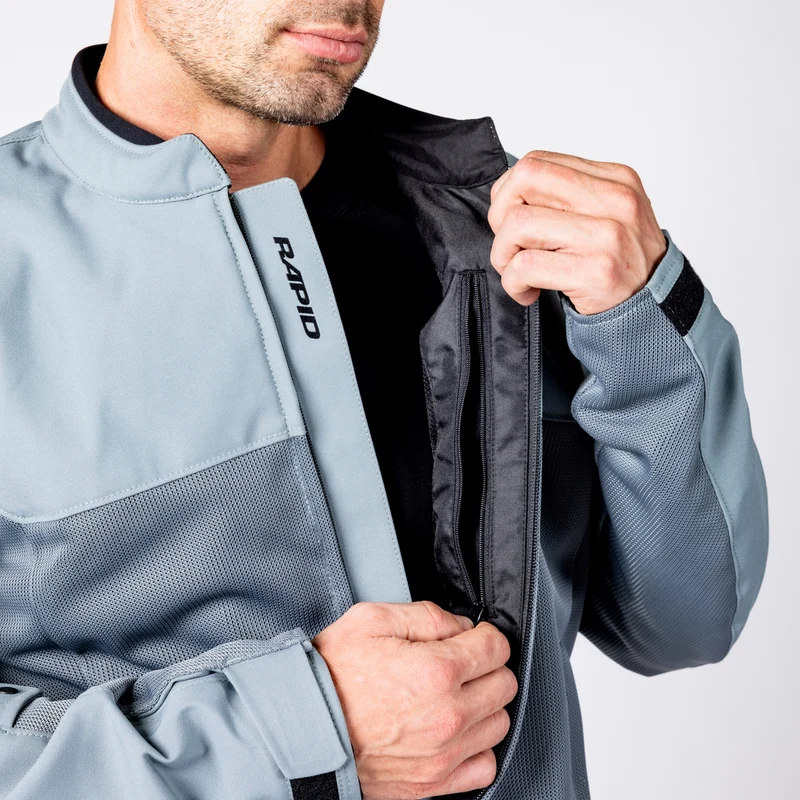 Rapid-BigAir 1.0 Jacke - blau grau