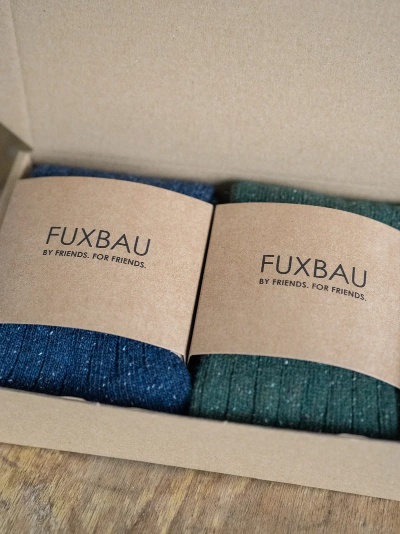 Socken - navy neps