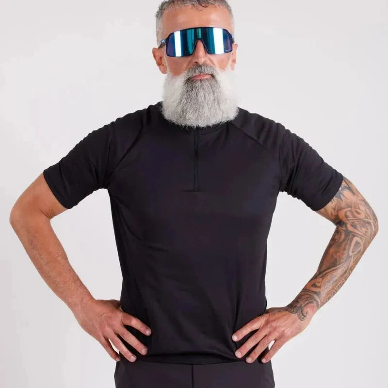 Radtrikot Halfzip