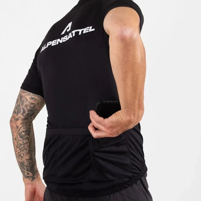 Radtrikot Halfzip