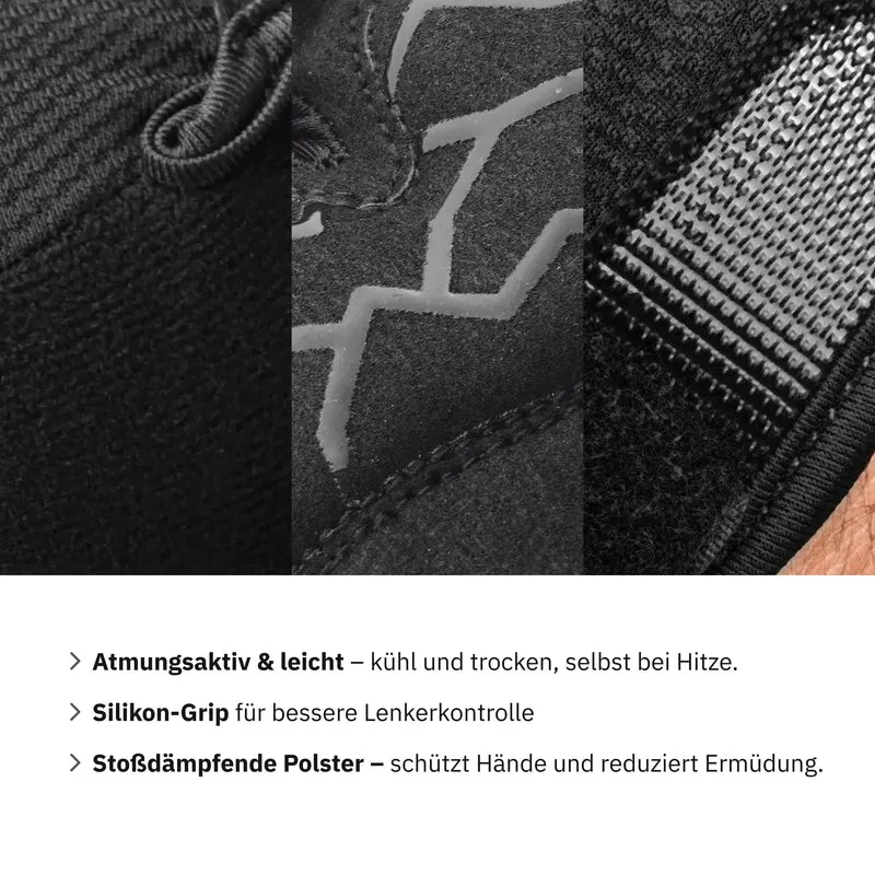 Gepolsterte Sommer Handschuhe