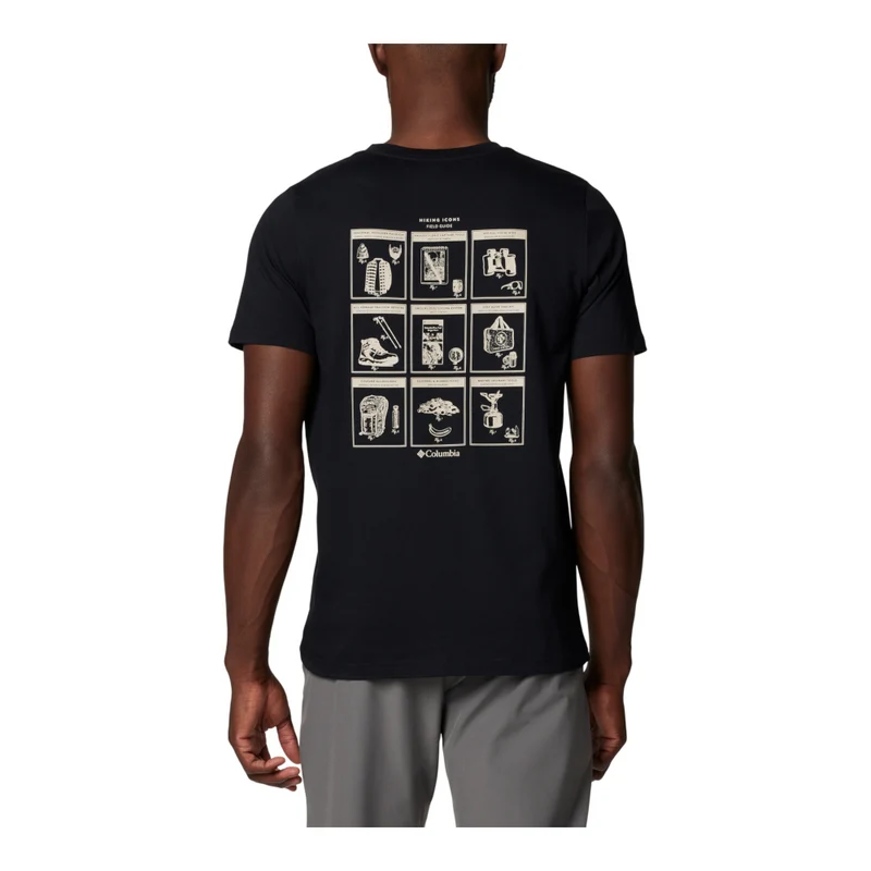 Columbia - Rapid Ridge T-Shirt mit Grafik auf der Rückseite