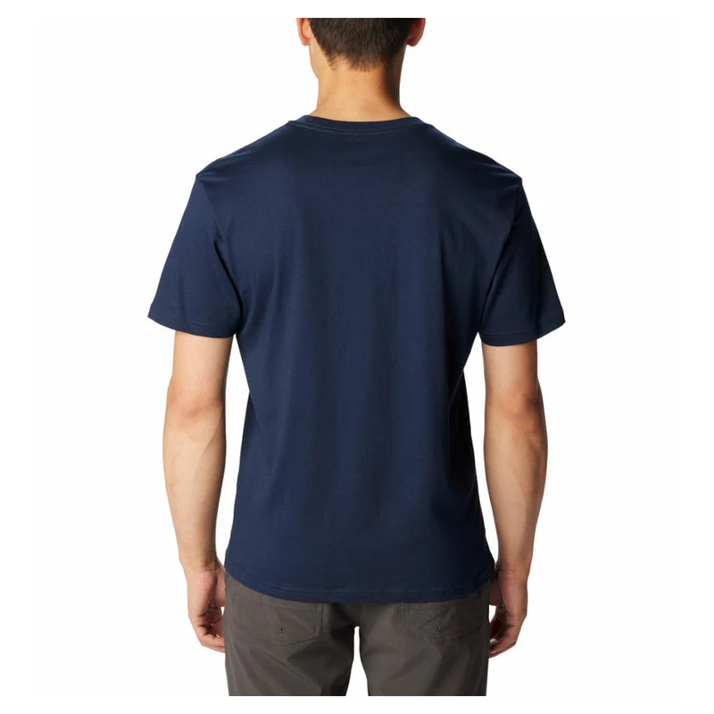Columbia - Herren-T-Shirt mit Basic-Logo // Navy