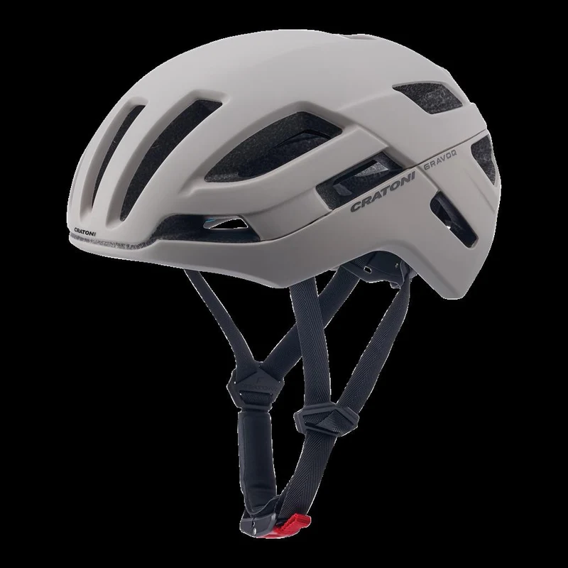 Cratoni dunkelsand matt, Gr. S/M (54-58 cm) Fahrradhelm Cratoni Gravoq