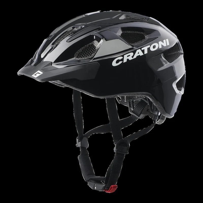 Cratoni schwarz glänzend, Gr. L/XL (58-63cm) Fahrradhelm Cratoni C-Swift