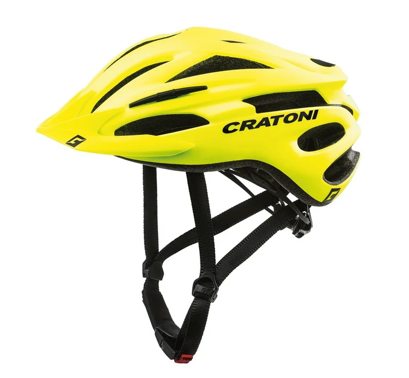 Cratoni Fahrradhelm Pacer (MTB) neongelb matt