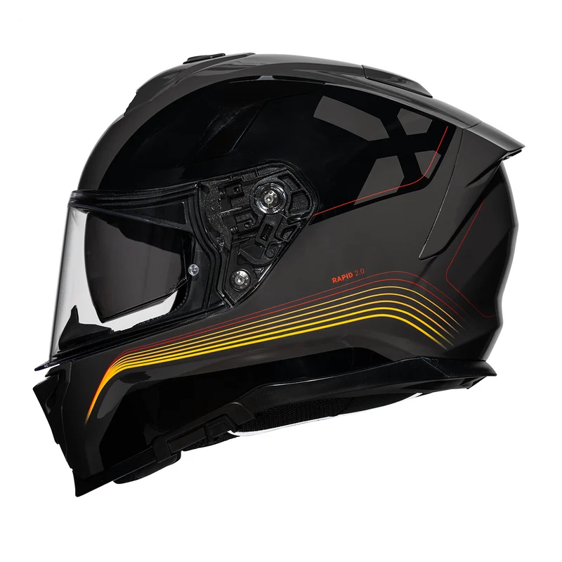 Rapid 2.0 Graphic Integralhelm - schwarz-anthrazit