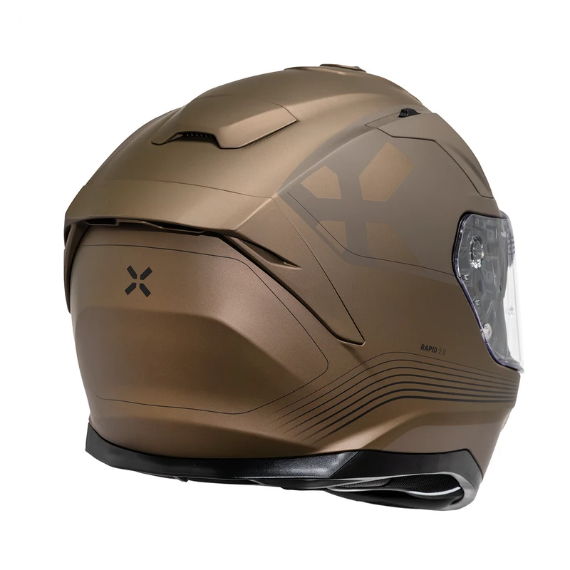 Rapid 2.0 Graphic Integralhelm - matt braun-grau