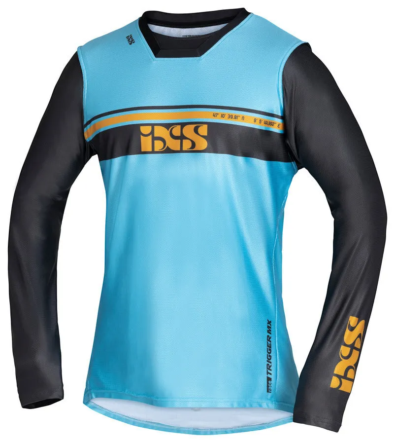 Trigger MX Jersey 2.0 hellblau-anthrazit-braun
