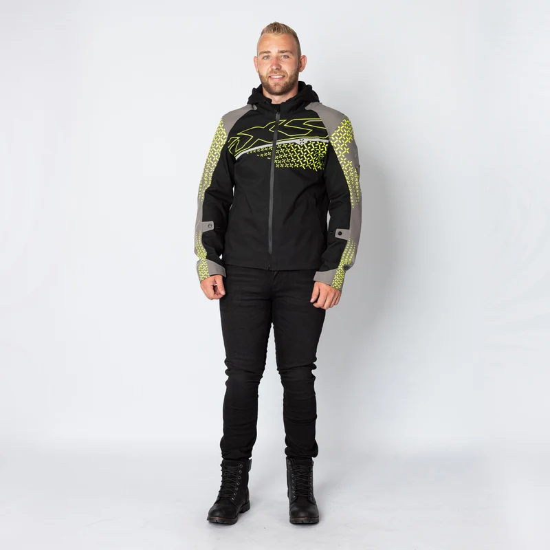 Rapid-STX 1.0 Laminatjacke anthrazit-lime