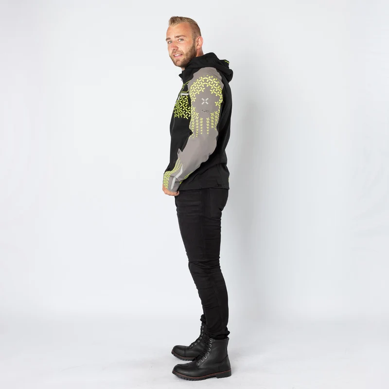Rapid-STX 1.0 Laminatjacke anthrazit-lime