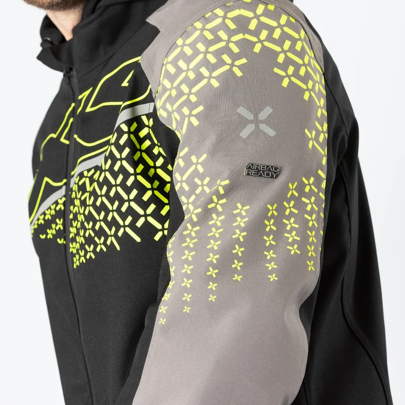 Rapid-STX 1.0 Laminatjacke anthrazit-lime