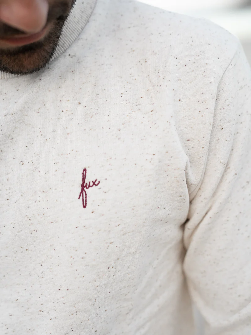 Männer fux Sweater - highlights beige