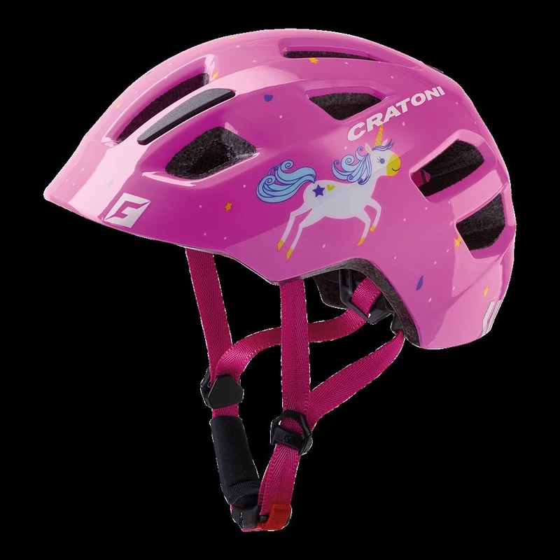 Cratoni Fahrradhelm Maxster (Kid) Einhorn/pink glanz