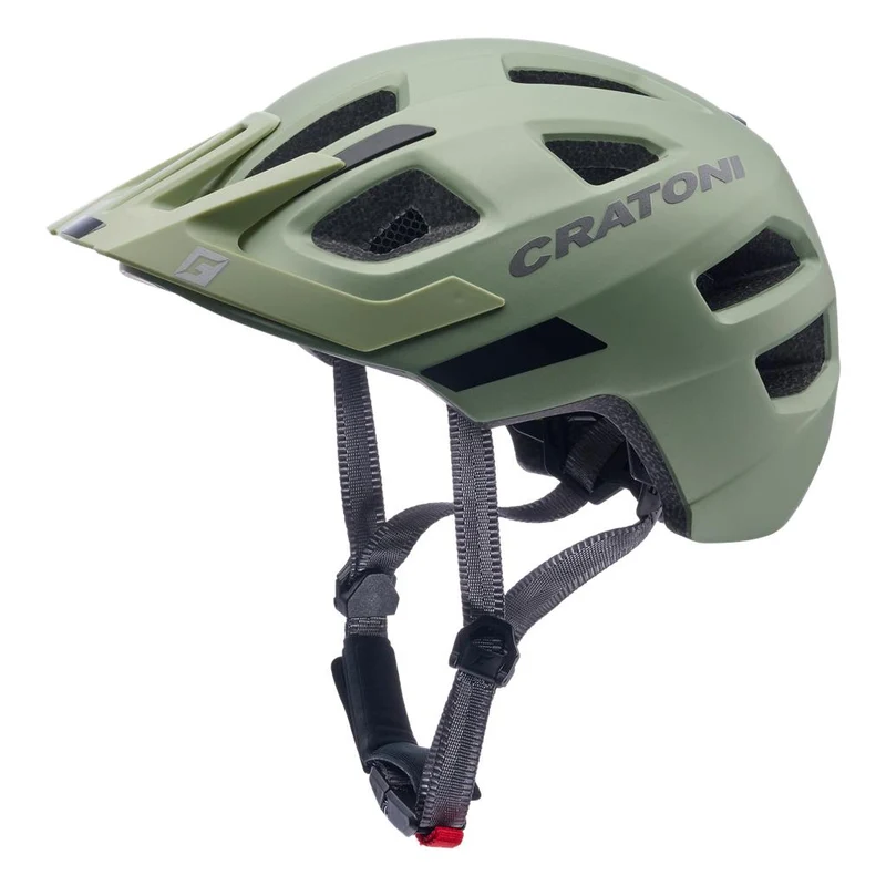 Cratoni metallic-salbei matt, Fahrradhelm Cratoni Maxster Pro