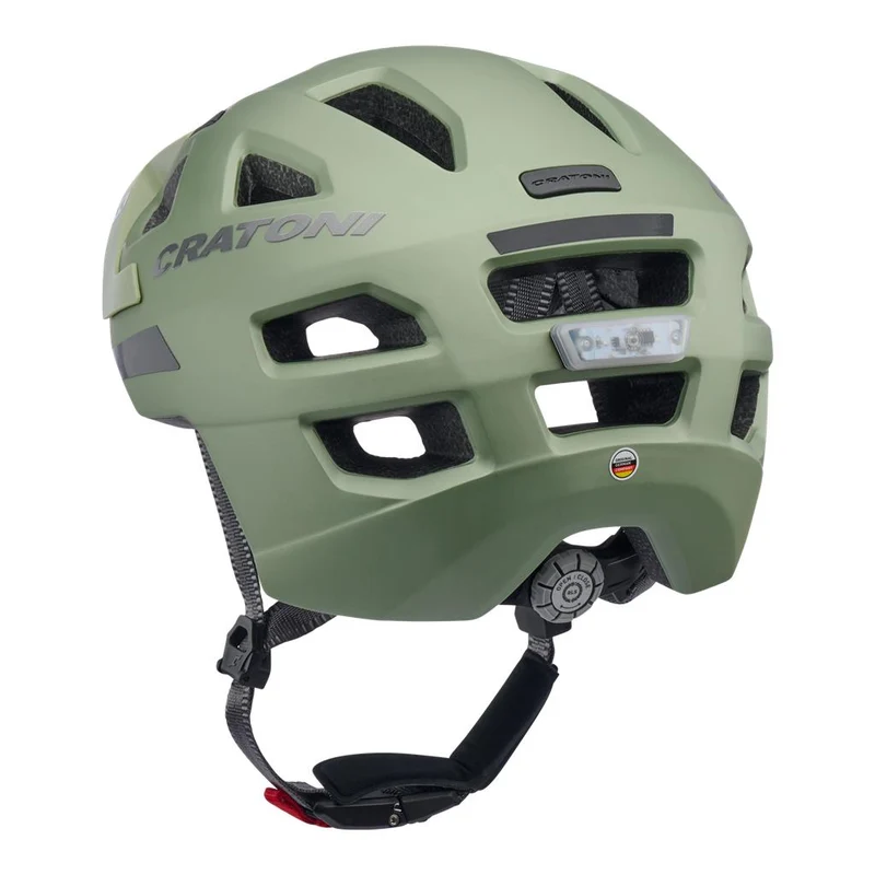 Cratoni metallic-salbei matt, Fahrradhelm Cratoni Maxster Pro
