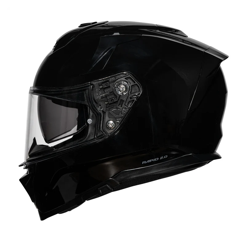 Rapid 2.0 Glossy Integralhelm - schwarz