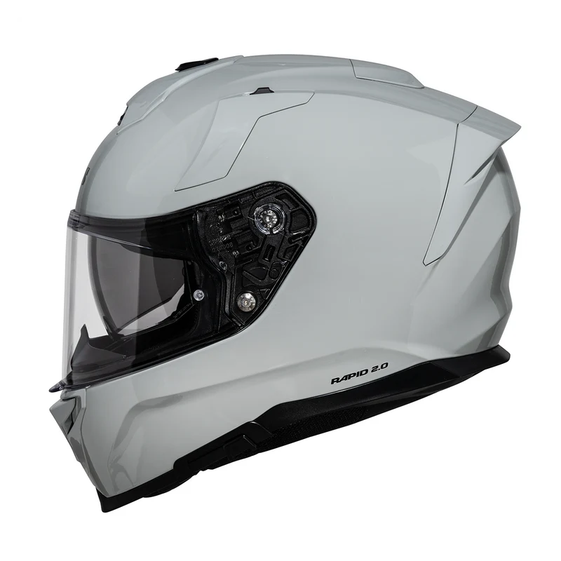 Rapid 2.0 Glossy Integralhelm - grau