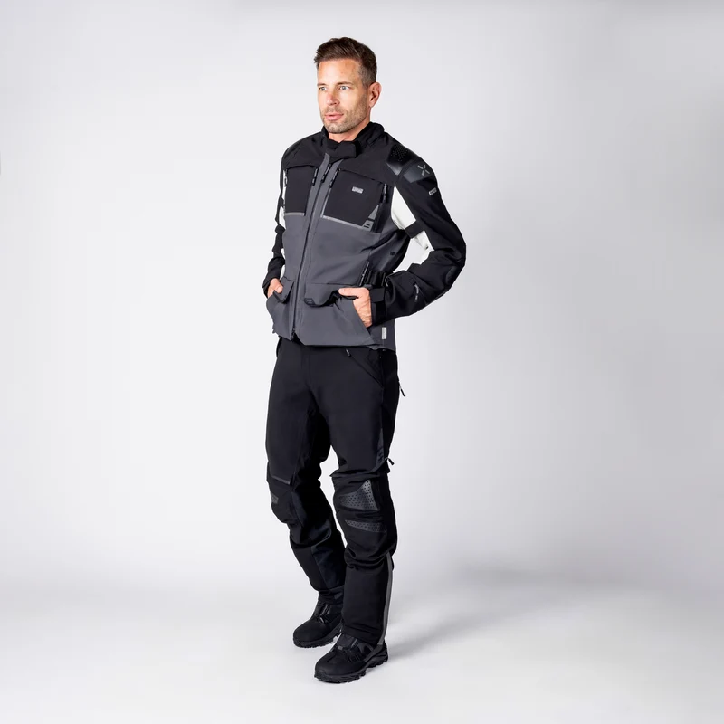 Tourster-STX 2.0 Laminatjacke - dunkelgrau-schwarz-cool grau
