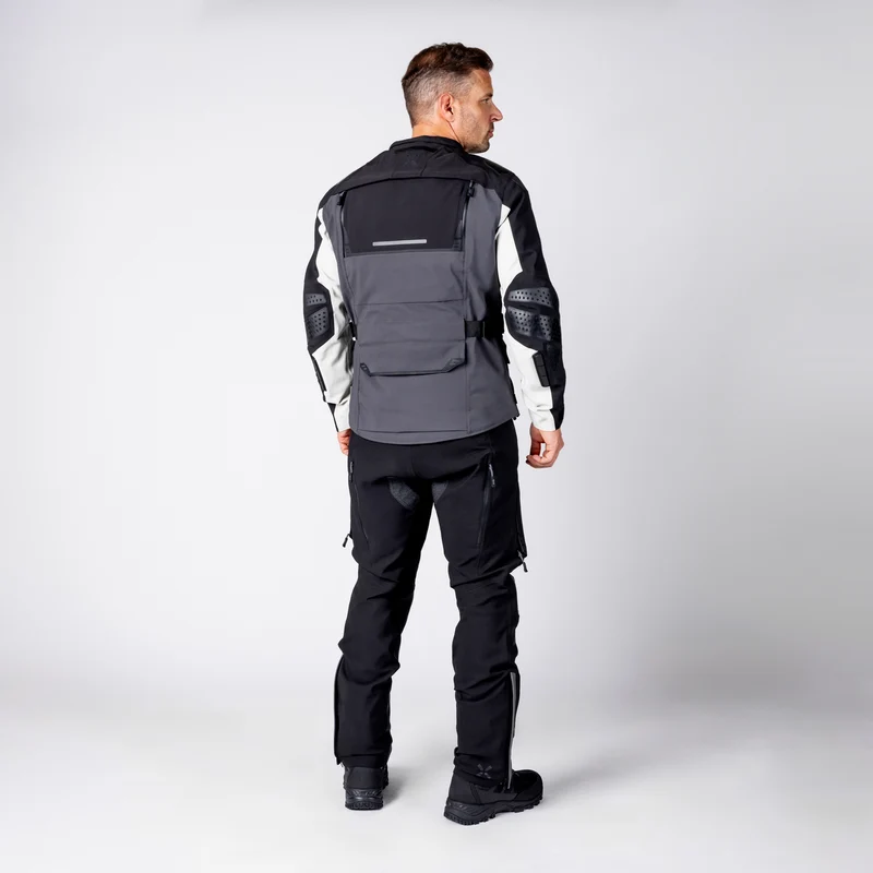 Tourster-STX 2.0 Laminatjacke - dunkelgrau-schwarz-cool grau