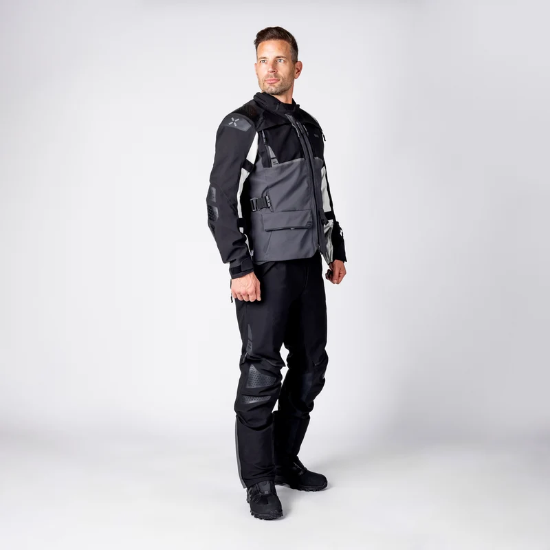 Tourster-STX 2.0 Laminatjacke - dunkelgrau-schwarz-cool grau