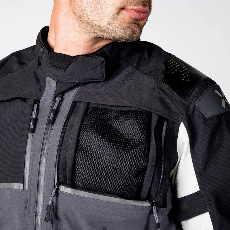 Tourster-STX 2.0 Laminatjacke - dunkelgrau-schwarz-cool grau