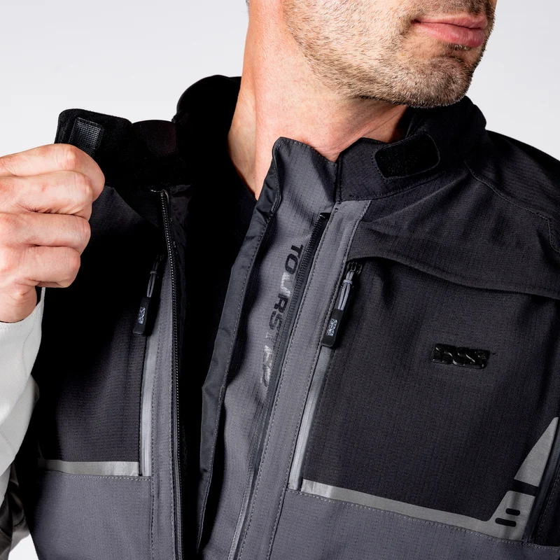 Tourster-STX 2.0 Laminatjacke - dunkelgrau-schwarz-cool grau