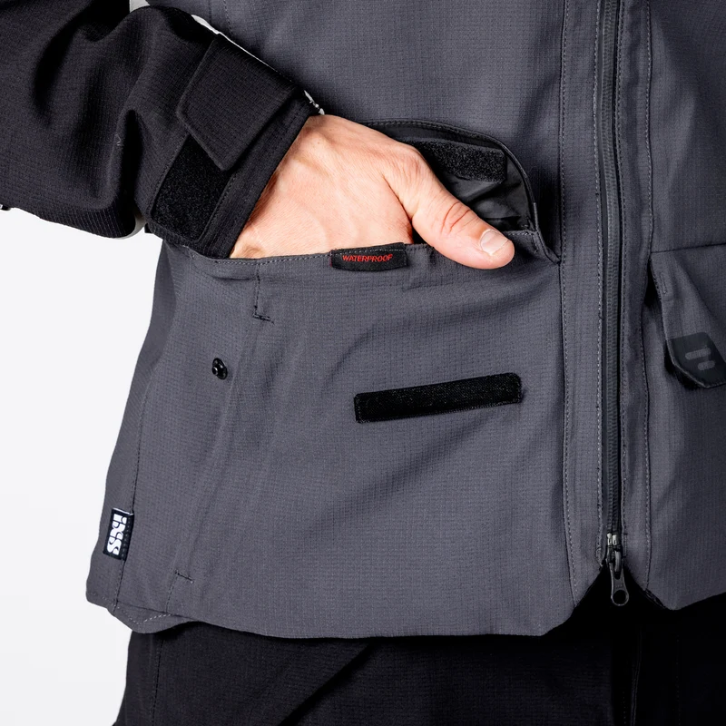 Tourster-STX 2.0 Laminatjacke - dunkelgrau-schwarz-cool grau