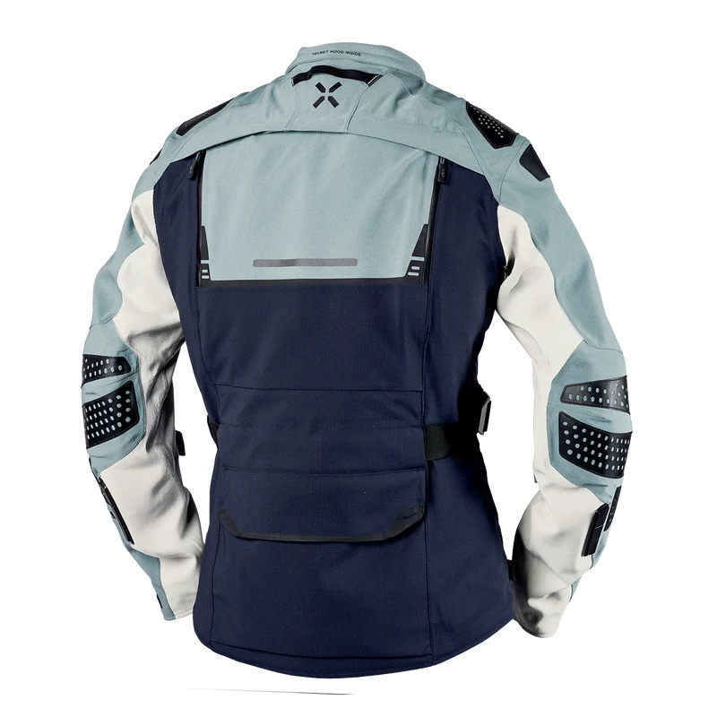 Tourster-STX 2.0 Laminatjacke - dunkelblau-blau grau-cool grau