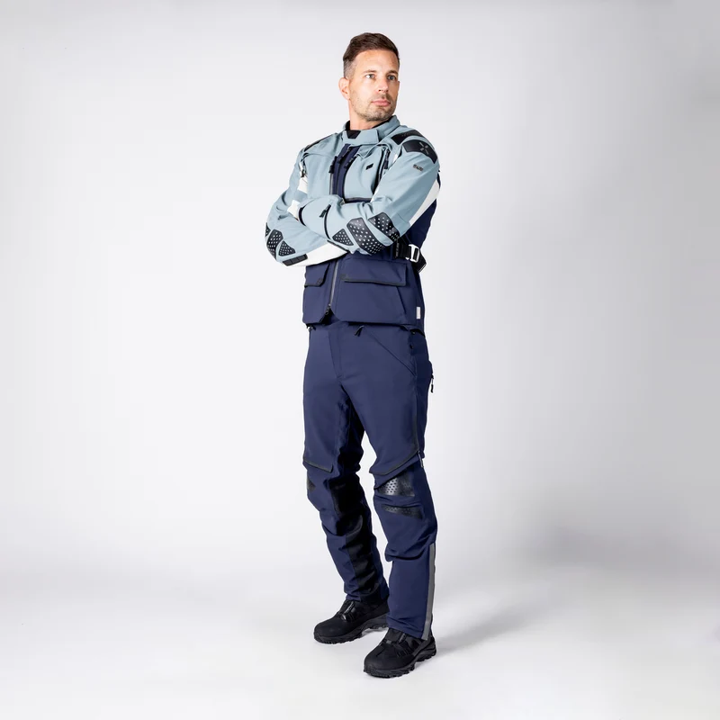 Tourster-STX 2.0 Laminatjacke - dunkelblau-blau grau-cool grau