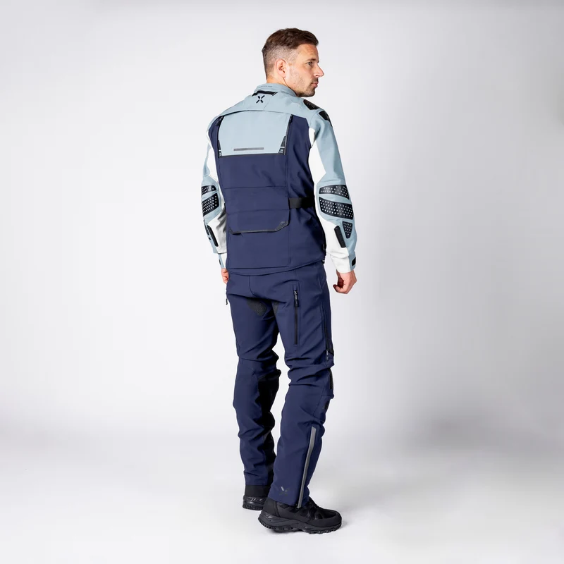 Tourster-STX 2.0 Laminatjacke - dunkelblau-blau grau-cool grau